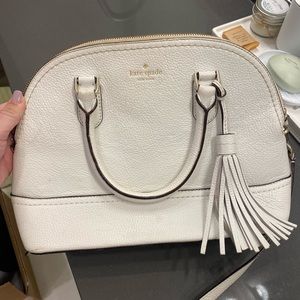 Used White Kate Spade Purse